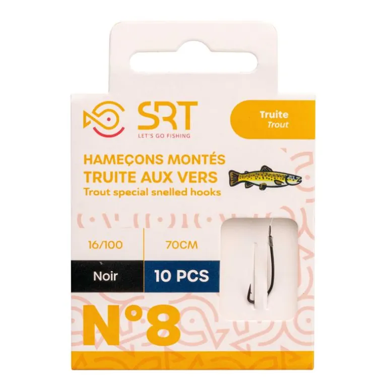 Hameçon Monté Srt Truite Special Vers