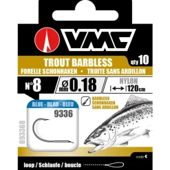 VMC Petit Matériel^Hameçon Monté Trout Barbless