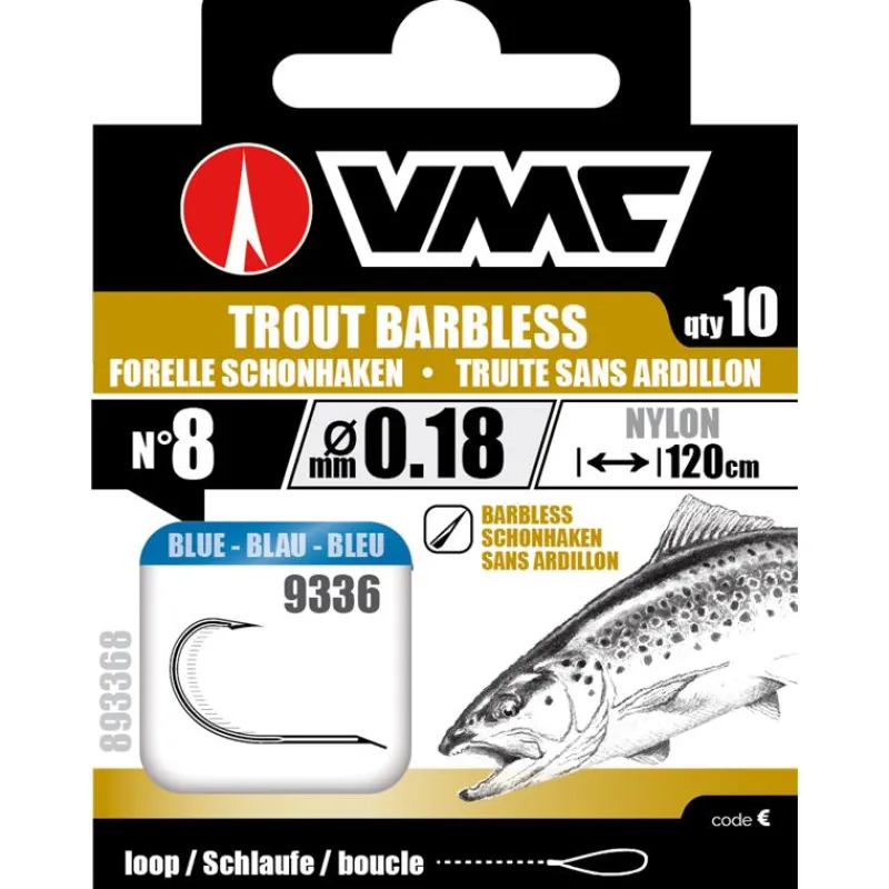 VMC Petit Matériel^Hameçon Monté Trout Barbless
