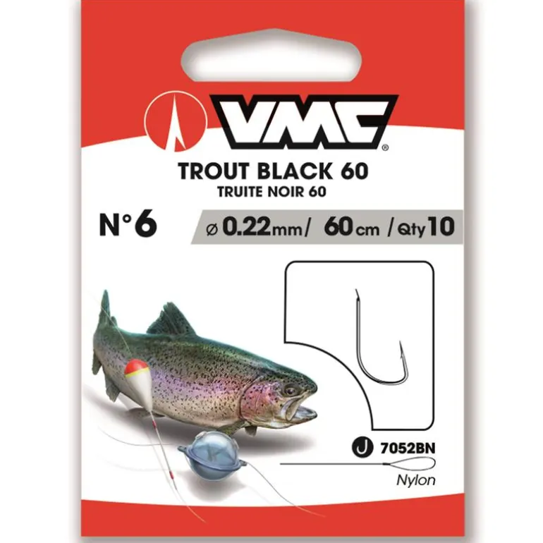 Hameçon Monté Vmc Trout Black 60