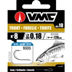 Hameçon Monté Vmc Trout Blue