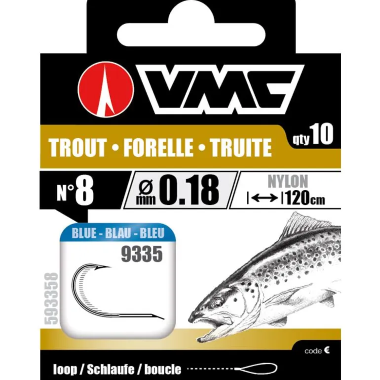 Hameçon Monté Vmc Trout Blue