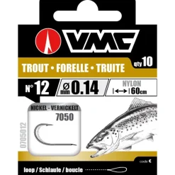 VMC Petit Matériel^Hameçon Monté Trout Nickel