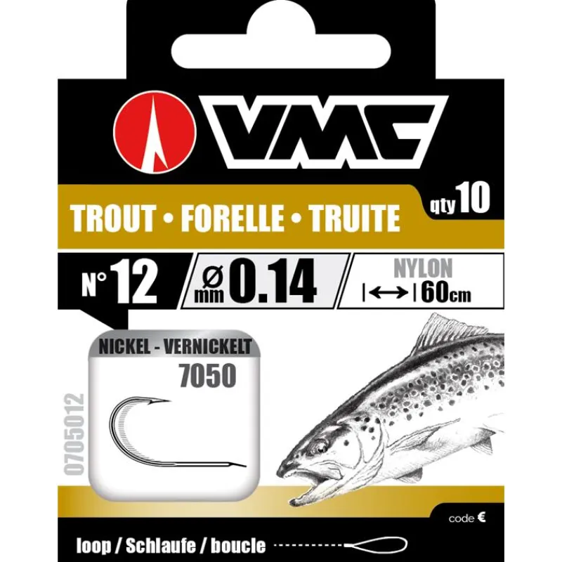 VMC Petit Matériel^Hameçon Monté Trout Nickel