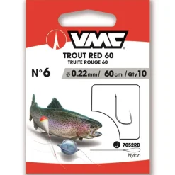 Hameçon Monté Vmc Trout Red 60