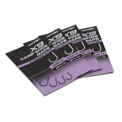 Hameçon Simple Fox Matrix X9 Carp Wide Gape