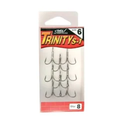 Maruto Hameçons^Hameçon Triple Trinity S-1 - 6Cm