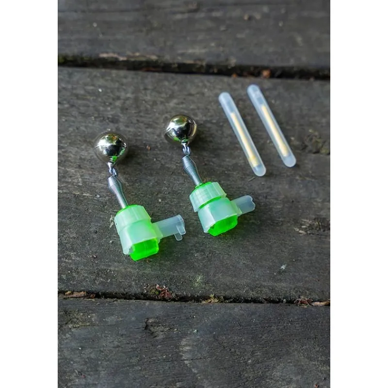 Zebco Détection|Matériel Surf^Indicateur De Touche After Dark Snaplight Single Bell 2 Pack