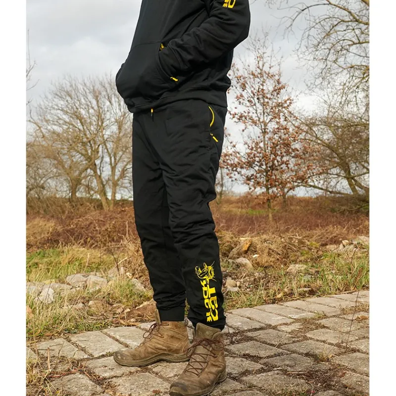 Black Cat Pantalons, Salopettes & Shorts^Jogging Homme Black Joggers - Noir
