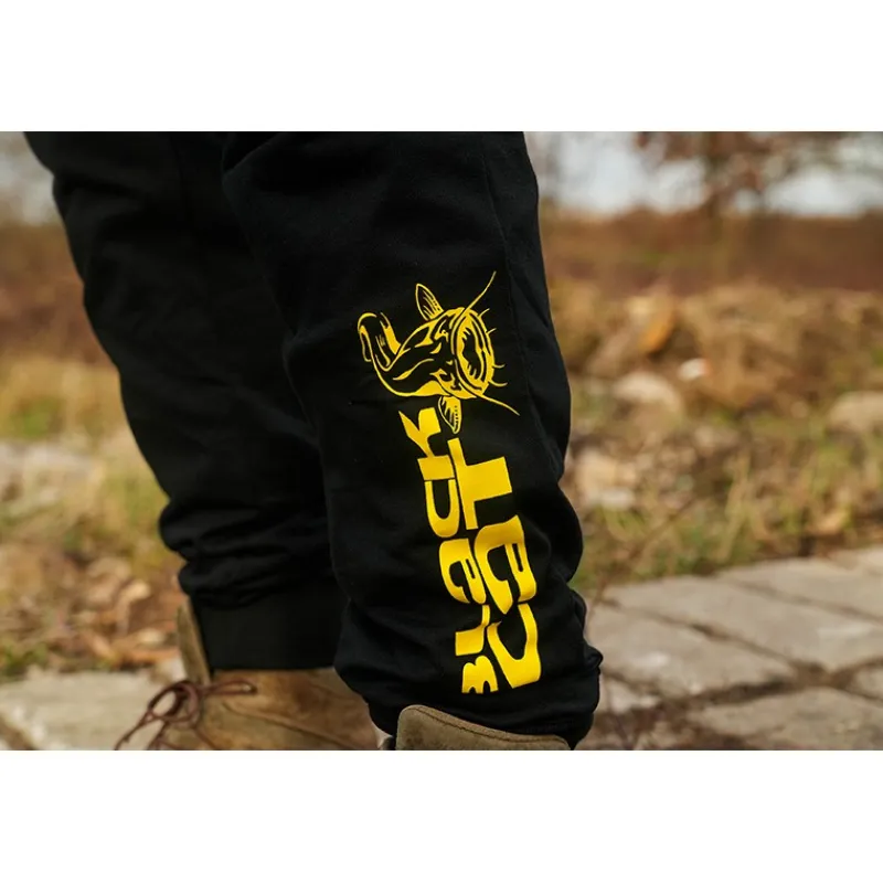 Black Cat Pantalons, Salopettes & Shorts^Jogging Homme Black Joggers - Noir