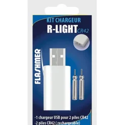 Kit Chargeur Flashmer R-Light Pour Piles Rechargeables