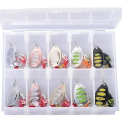 Savage Gear Cadeaux & Décoration|Cadeaux & Décoration^Kit Cuiller Rotex Spinner - Par 10