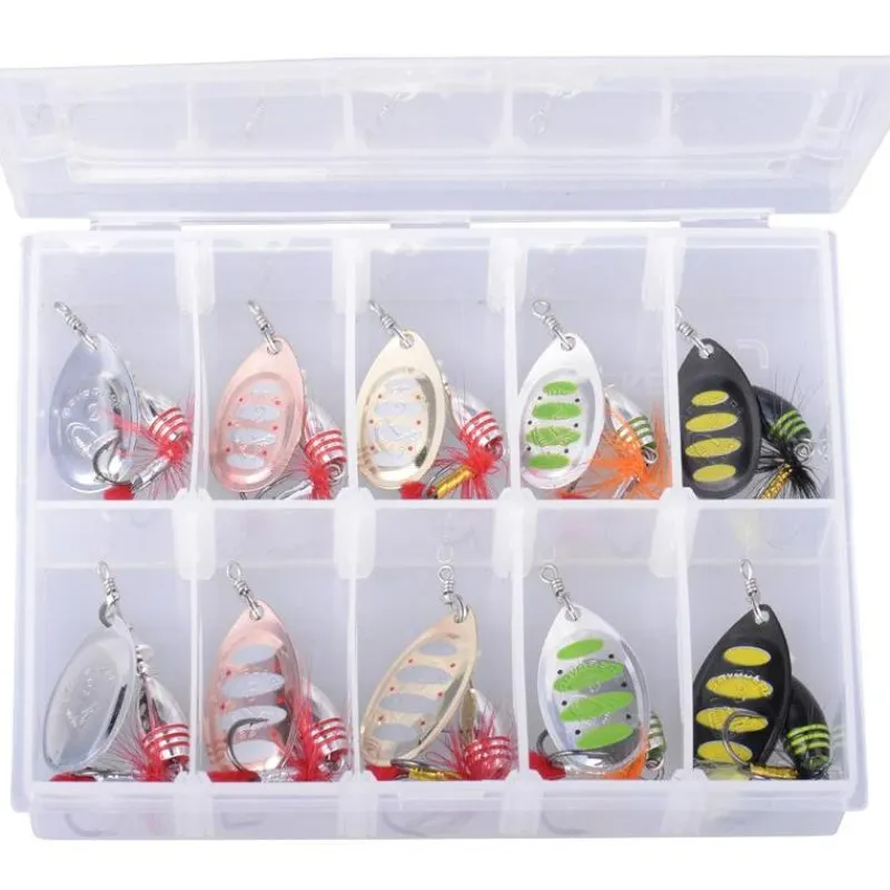Savage Gear Cadeaux & Décoration|Cadeaux & Décoration^Kit Cuiller Rotex Spinner - Par 10