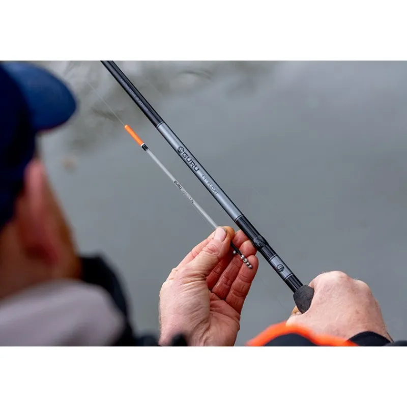 Guru Ensembles Coup & Anglaise^Kit De Pêche Float Rod & Reel Combo