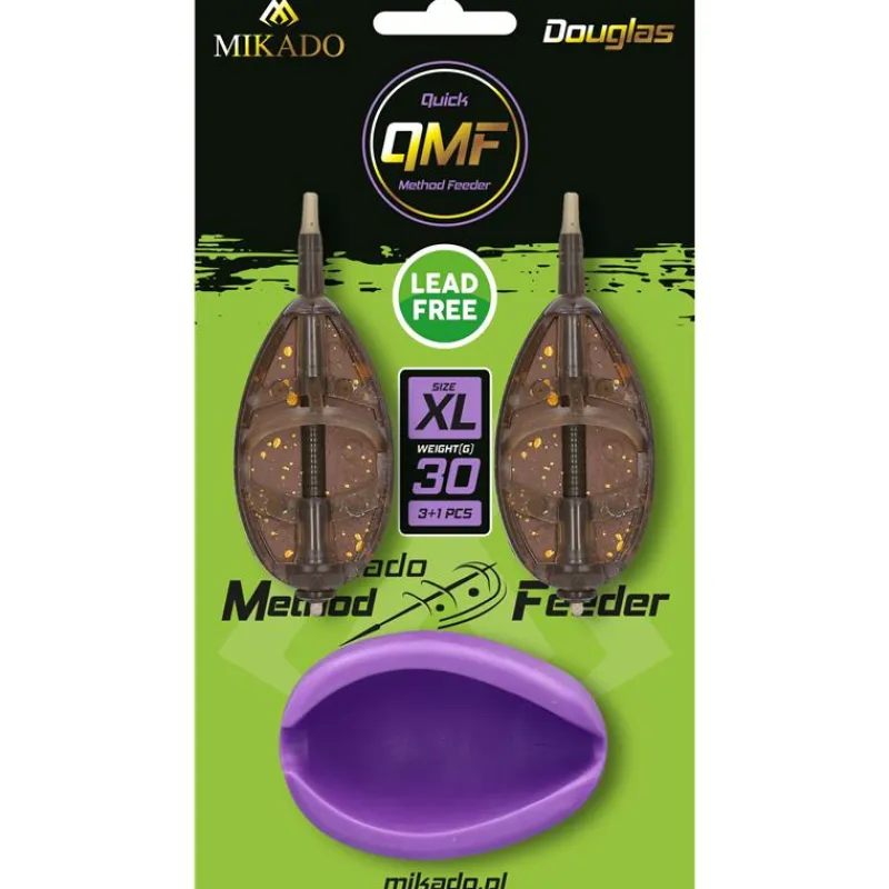 Mikado Cages Feeder^Kit Feeder Method Feeder ”Douglas” Q.M.F. Set Xl Complet + Moule