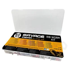 Savage Gear Box Cadeau & Mystery Box|Box Cadeau & Mystery Box^Kit Leurre Souple Armé Rib Worm Kit