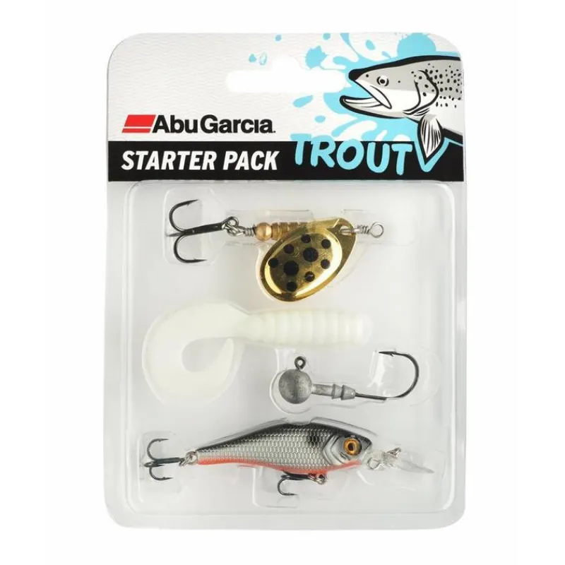 Abu Garcia Box Cadeau & Mystery Box|Box Cadeau & Mystery Box^Kit Leurres Souples Armés Starterpack Trout