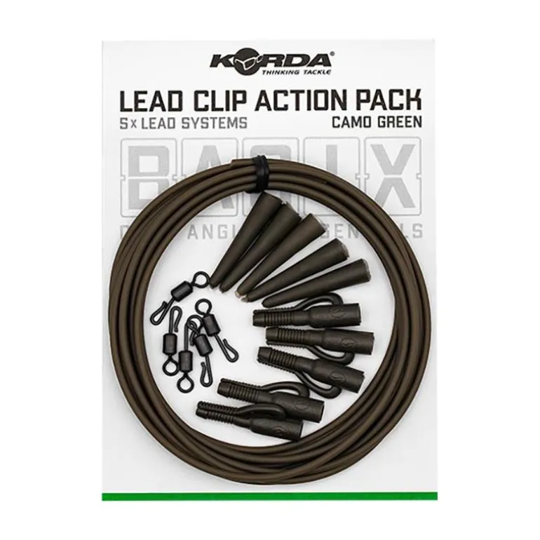 Kit Montage Korda Basix Lead Clip Action Pack