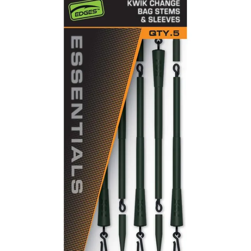 Fox Propulsion Appâts^Kit Pour Sac Pva Edges Essentials Kwik Change Bag Stems & Sleeves