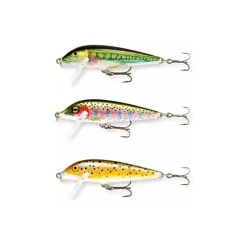 Rapala Leurres Carnassiers|Leurres Truite^Kit Truite Poisson Nageur - 5Cm