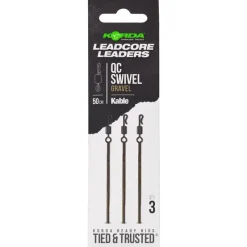 Korda Montages Carpe^Leadcore Kable Leadcore Leader Qc Swivel