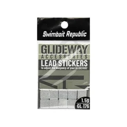 Swimbait Republic Petit Matériel^Lest Autocollant Glideway 176 F Lead Sticker
