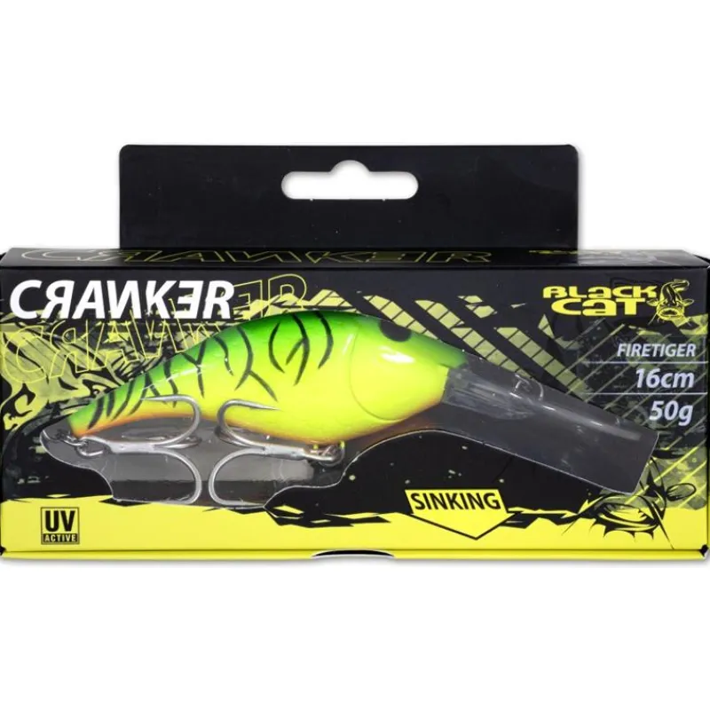 Black Cat Leurres Silure^Leurre Flottant Baby Cranker - 12Cm