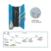Flashmer Lignes Montées^Ligne De Traine Bateau Ecoline Anguillon + Kit De Rechange