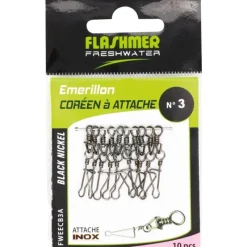 Flashmer Montage Ligne^Émerillon Coréen À Attache Bronzé Fw