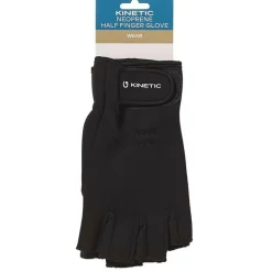 Mitaines Kinetic Half Finger Glove Néoprène - Noir