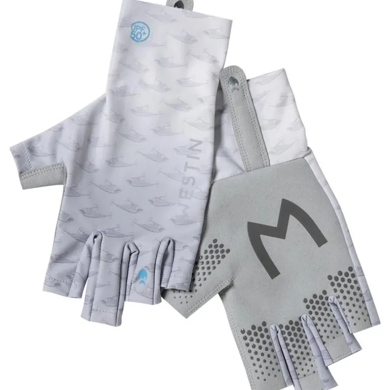 Mitaines Westin Solar Upf Half Finger Glove - Grey
