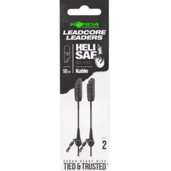 Montage Hélicoptère Korda Kable Leadcore Leader Heli Safe