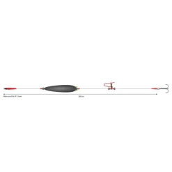 Mikado Montage Silure^Montage Mono Catfish Set Ii Adjustable Combi Rig With Rattle