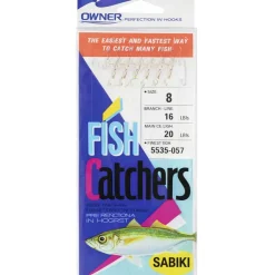 Owner Lignes Montées^Montage Mackerel Fish Skin - 4 Ham