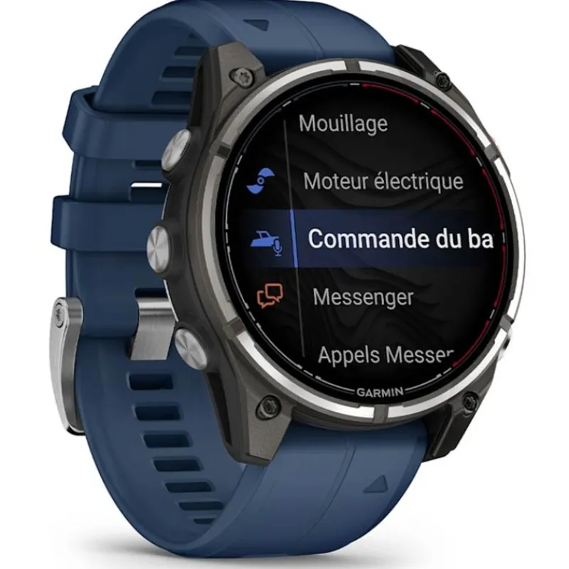 Garmin Sondeurs & Gps|Sondeurs & Gps^Montre Connectée Gps Quatix 8 Pro Avec Écran Amoled