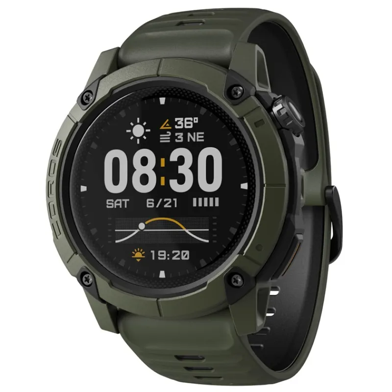 Coros Sondeurs & Gps|Sondeurs & Gps^Montre Pêche Gps Nomad Green