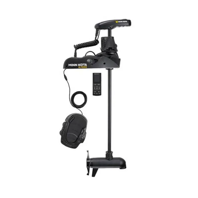 Minn Kota Moteurs Électriques Bateau^Moteur Electrique Ulterra 80Lbs Gps Avec Télécommande Wireless Avec Pédale Et Sonde Intégrée Mdi+