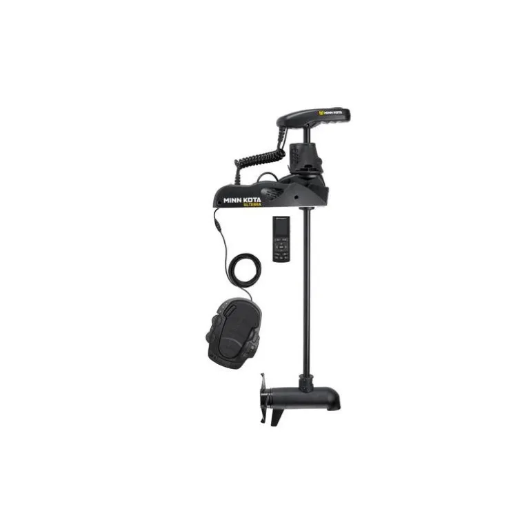 Moteur Electrique Minn Kota Ulterra 80Lbs Gps Avec Télécommande Wireless Pédale Et Sonde Intégrée Dsc