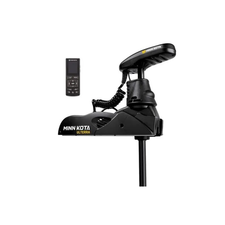 Moteur Electrique Minn Kota Ulterra 80Lbs Gps Avec Télécommande Wireless Pédale Et Sonde Intégrée Dsc