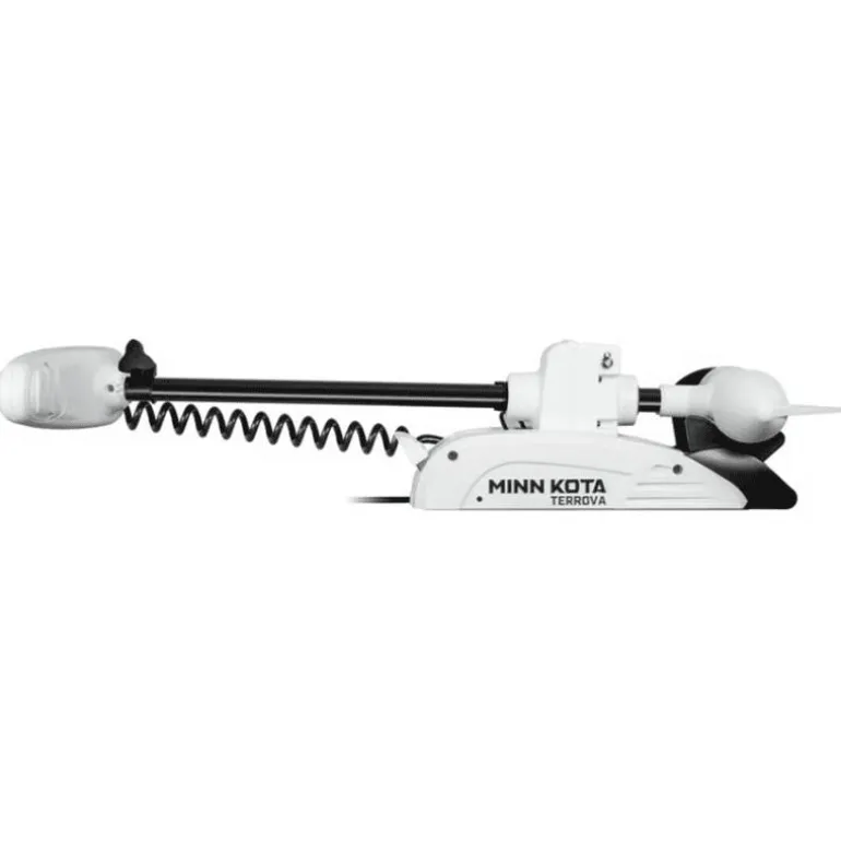 Moteur Éléctrique Minn Kota Riptide Terrova 55Gps 12V Mer Spécial Kayak Spotlock Arbre De 91Cm