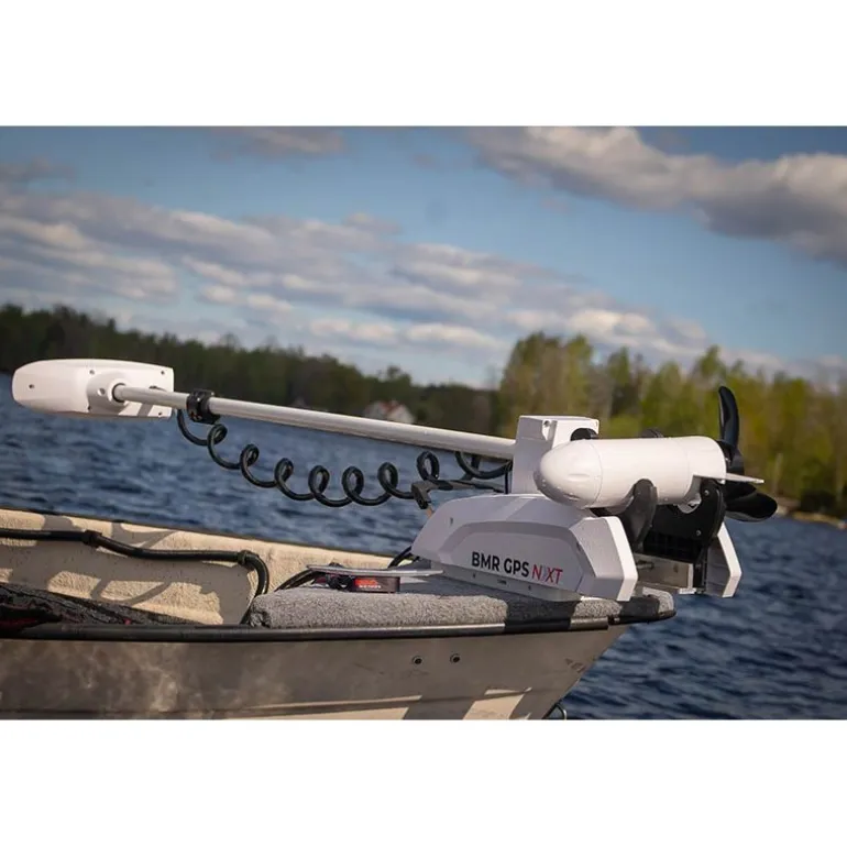 Moteur Électrique Rhino Bmr Gps Nxt 65Longshaft 12V ElectricOutboard Motor White