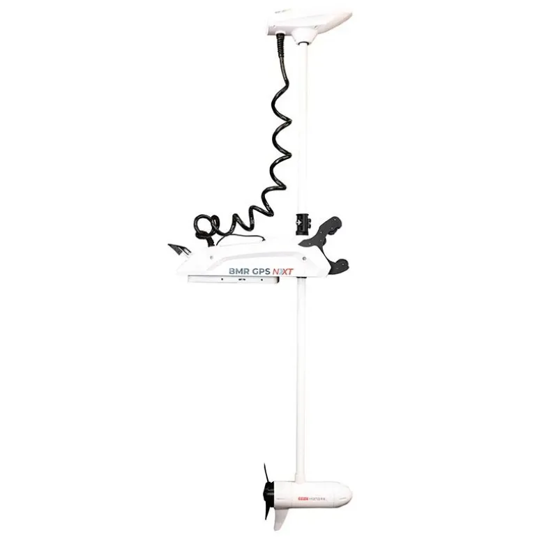 Moteur Électrique Rhino Bmr Gps Nxt 65Longshaft 12V ElectricOutboard Motor White
