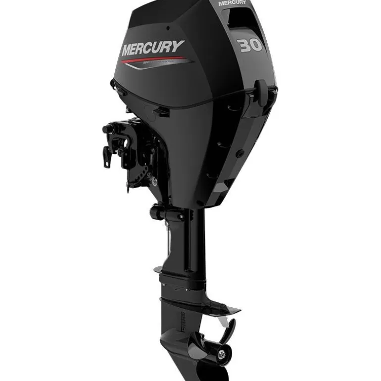 Moteur Thermique Mercury 4 Temps 25Cv Efi 3-Cylindres Démarrage Et Trim Électrique Arbre
