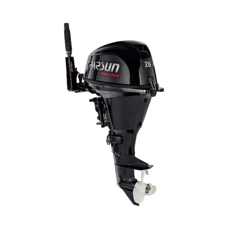 Moteur Thermique Parsun F20ebws - 20Cv - Arbre Court Barre Franche Demarrage Electrique