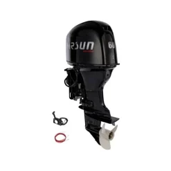 Moteur Thermique Parsun F60fel-T-Efi - 60 Cv- Arbre Long Commande Gaz À Distance Avec Trim Et Tilt