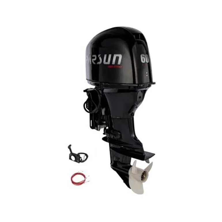 Moteur Thermique Parsun F60fel-T-Efi - 60 Cv- Arbre Long Commande Gaz À Distance Avec Trim Et Tilt