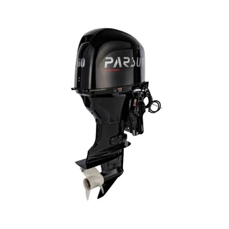 Moteur Thermique Parsun F60fel-T-Efi - 60 Cv- Arbre Long Commande Gaz À Distance Avec Trim Et Tilt