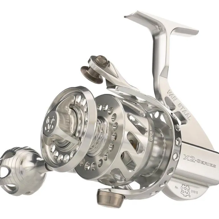 Moulinet Spinning Van Staal Vsx2 Bailed Spinning Silver