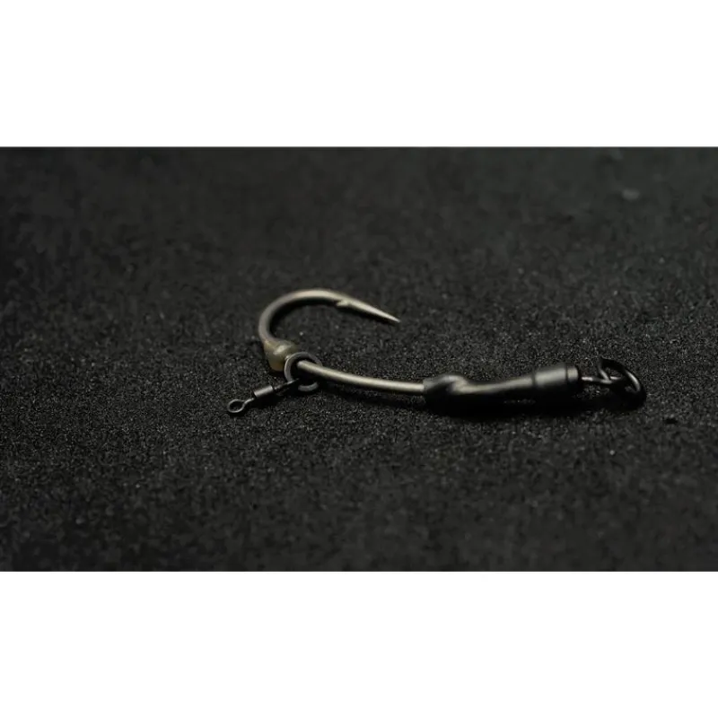 Rok Fishing Montages Carpe^Émérillon Micro Ring Swivel
