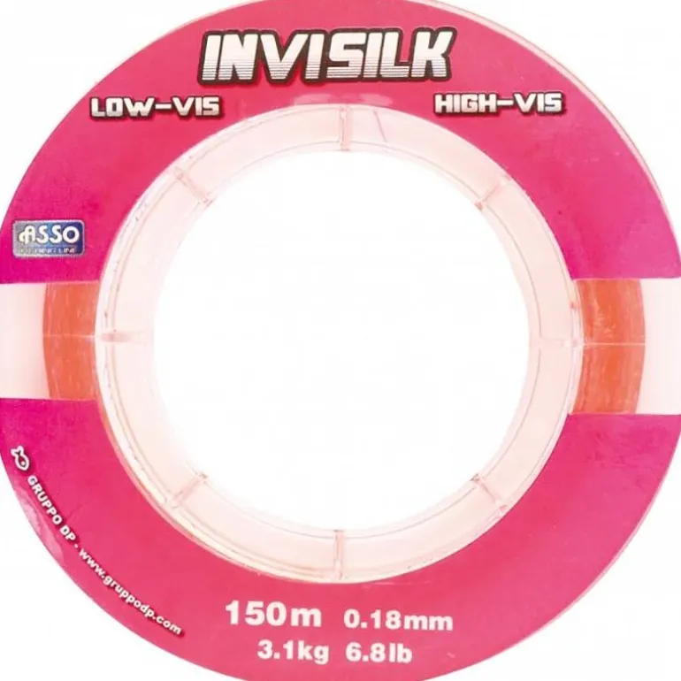 Nylon Asso Invisilk - Fluo Rose - 150M